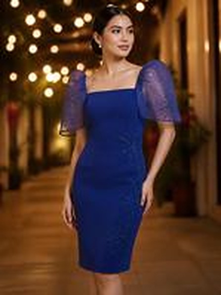 The Filipiniana cocktail dress